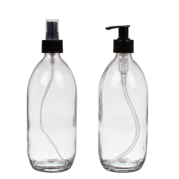 500 ml Clear Glass Bottles